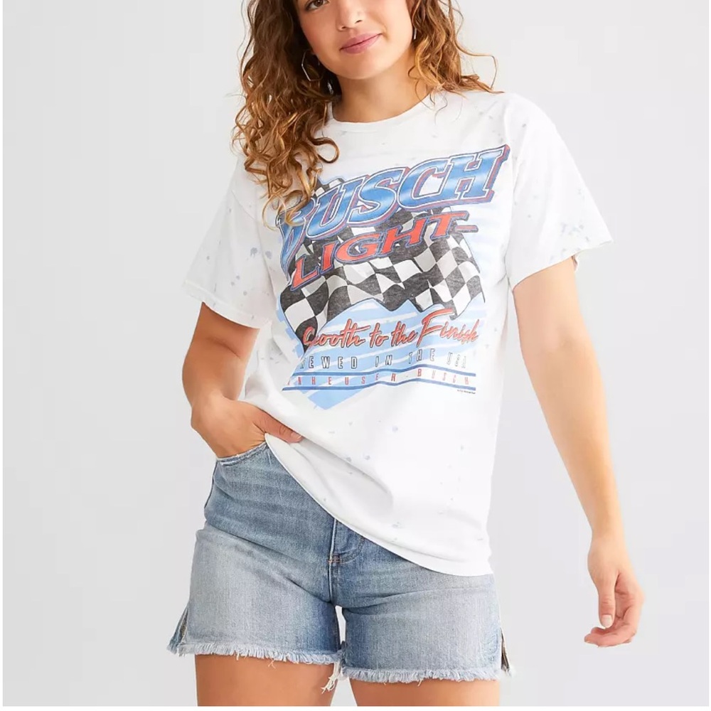 Junk Food Clothing White Graphic Tee